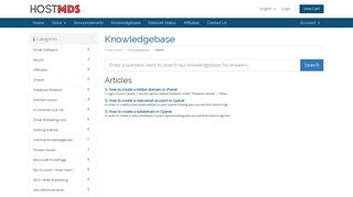 Knowledgebase - Cirrus Tech Ltd. O/A HostMDS.com
