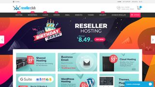 ResellerClub: Shared & Reseller Hosting, Servers, Domains & more