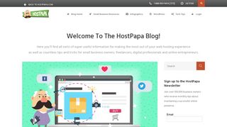 The HostPapa Blog - Tech Tips, Small Business Resources