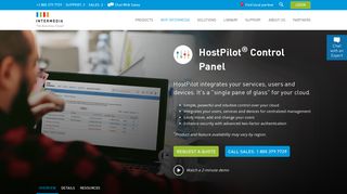 HostPilot® | Enterprise Cloud Management | Intermedia