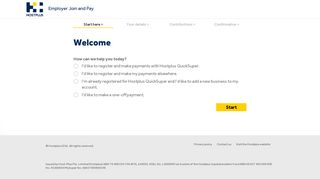 HostPlus Employer Join and Pay Tool