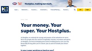Hostplus - Super - Super Funds Australia
