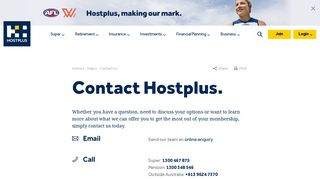 Hostplus - Contact Us - Where to Find Us