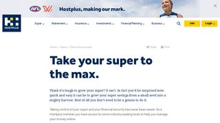 Hostplus- Maximise & Grow Your Super