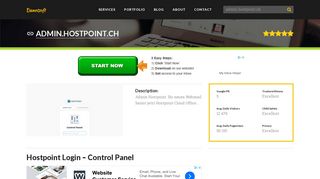 Welcome to Admin.hostpoint.ch - Hostpoint Login - Control Panel