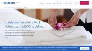 HotSOS - Hospitality Operations | Amadeus Hospitality