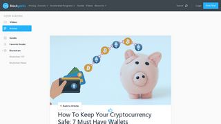 How To Keep Your Cryptocurrency Safe: 7 Must Have Wallets ...
