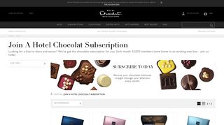 Hotel Chocolat - Join Our Exclusive Chocolate Tasting Club