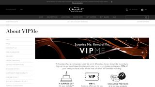About VIPMe - Hotel Chocolat
