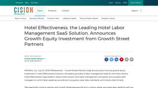 Hotel Effectiveness, the Leading Hotel Labor Management SaaS ...