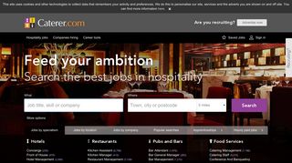 Hospitality recruitment at Caterer.com – find hotel, restaurant, chef ...