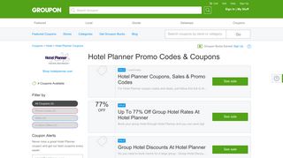 Hotel Planner Discounts & Hotel Planner Coupons, Promo Codes ...