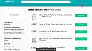 5% off HotelPlanner.com Promo Codes & Coupons 2019 - Offers.com