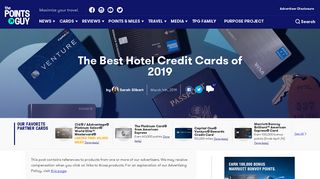 The Best Hotel Credit Cards of 2019 – The Points Guy