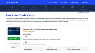 Best Hotel Credit Cards of 2019 - Earn Free Stays - CreditCards.com