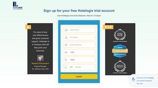 Try Hotelogix 15-day free trial