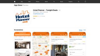 Hotel Planner - Tonight Deals on the App Store - iTunes - Apple