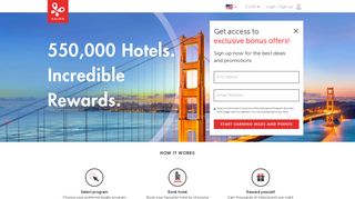 Kaligo - 550,000 Hotels. Incredible Rewards.