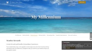 Member Rewards : Millennium Hotels and Resorts