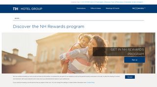 NH Rewards: book hotels with a discount and earn free nights