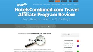 HotelsCombined.com Travel Affiliate Program Review | Travelerrr.com