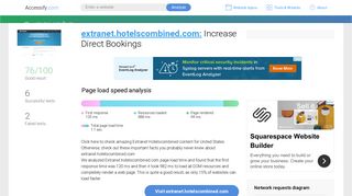 Access extranet.hotelscombined.com. Increase Direct Bookings