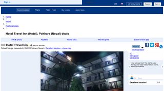 Hotel Travel Inn, Pokhara – Updated 2019 Prices - Booking.com