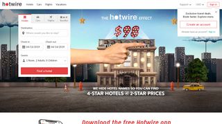 Hotwire: Cheap Hotels, Cars, Airfare | Last Minute Travel Deals