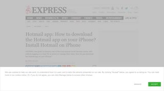 Hotmail app: How to download the Hotmail app on your iPhone ...