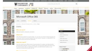 Email - Microsoft Office 365 - Dalhousie University