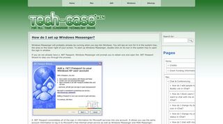 How do I set up Windows Messenger? » Chat & Conferencing ...