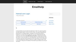 Hotmail.com Login