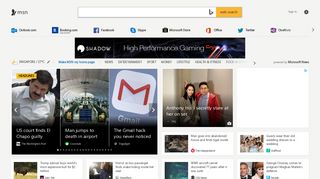 MSN Singapore - Outlook, Skype, Hotmail, Messenger
