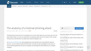 The anatomy of a Hotmail phishing attack - Neowin