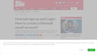 Hotmail Login: How to create a Hotmail or Outlook email account ...