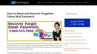 How to Reset and Recover Forgotten Yahoo Mail Password