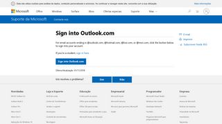 Sign into Outlook.com - Microsoft Support
