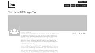 Home – The Hotmail 365 Login Trap – Ciity.org