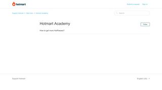 Hotmart Academy – Support Hotmart