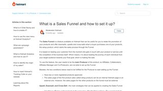 What is a Sales Funnel and how to set it up? – Support Hotmart