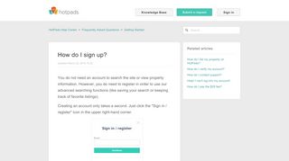 How do I sign up? – HotPads Help Center