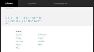 Hotpoint: Purchase Quality Home & Kitchen Appliances ... - Hotpoint.eu