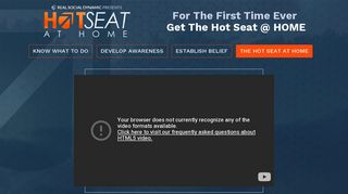 RSD Hot Seat At Home