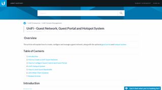 UniFi - Guest Network, Guest Portal and Hotspot System – Ubiquiti ...
