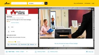 Hot Toner - Ink & Toner Cartridges - Adelaide - Yellow Pages