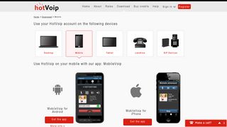 Mobile - HotVoip