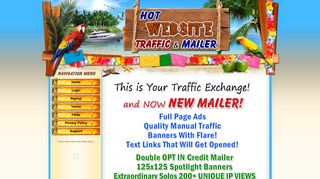 Hot Website Traffic and Mailer - Free Manual Traffic Exchange