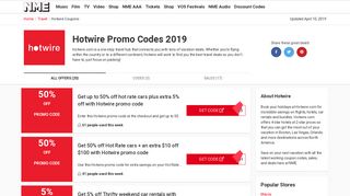 Hotwire Promo Codes & Coupons for February 2019 - Valid & Working ...