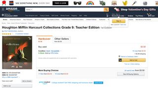 Houghton Mifflin Harcourt Collections Grade 9: Teacher Edition: HOLT ...