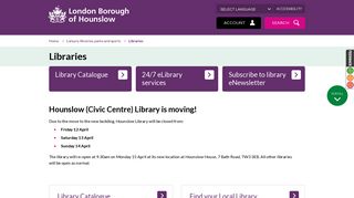Libraries | London Borough of Hounslow